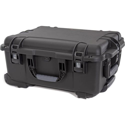 Wheeled Nanuk Series 955 Lightweight NK-7 Resin Waterproof Hard Case with Lid Organizer and Padded Divider, Black