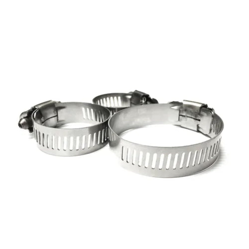 Shields Sierra 18-710-80-2 Worm Gear Hose Clamp, 4-9/16" to 5-1/2", Marine Grade, SAE 080, Individually Packaged