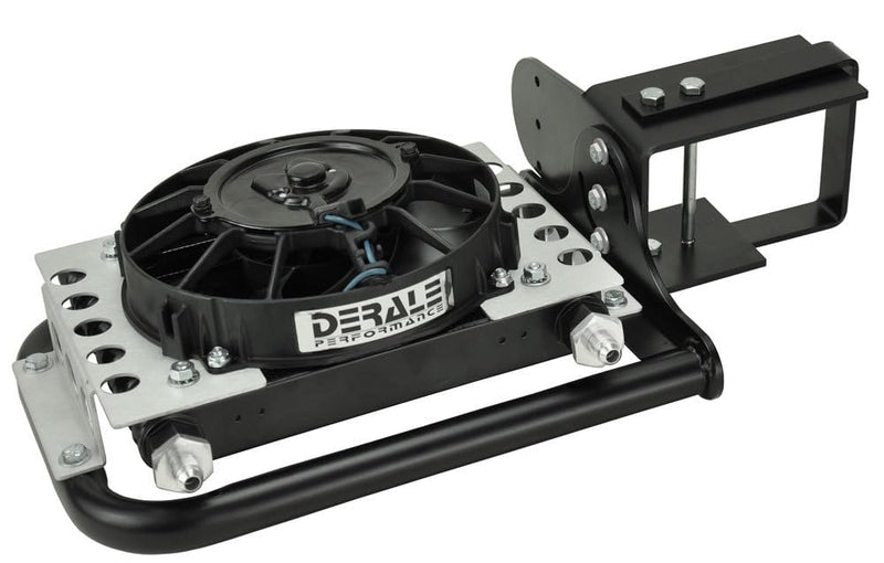 Jeep Wrangler Derale 20561 Direct Fit Automatic Transmission Cooler, Black