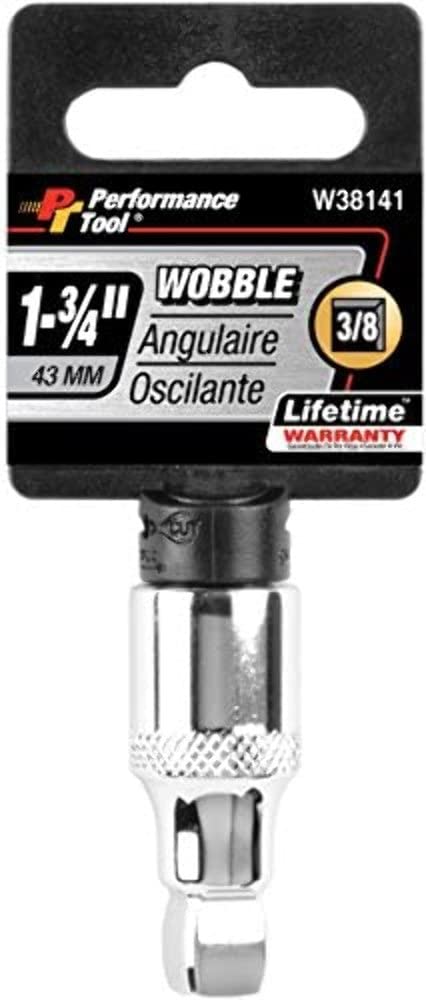 W38141 Performance Tool 3/8-Inch Drive Wobble Extension Bar, 1-3/4-Inch