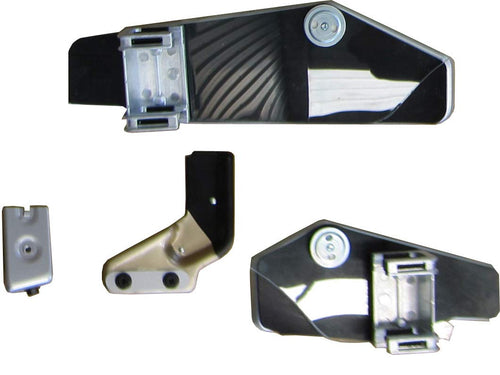 D0ZZ-6321411-MK Scott Drake Door Glass Bolt-On Mount And Guide Kit LH