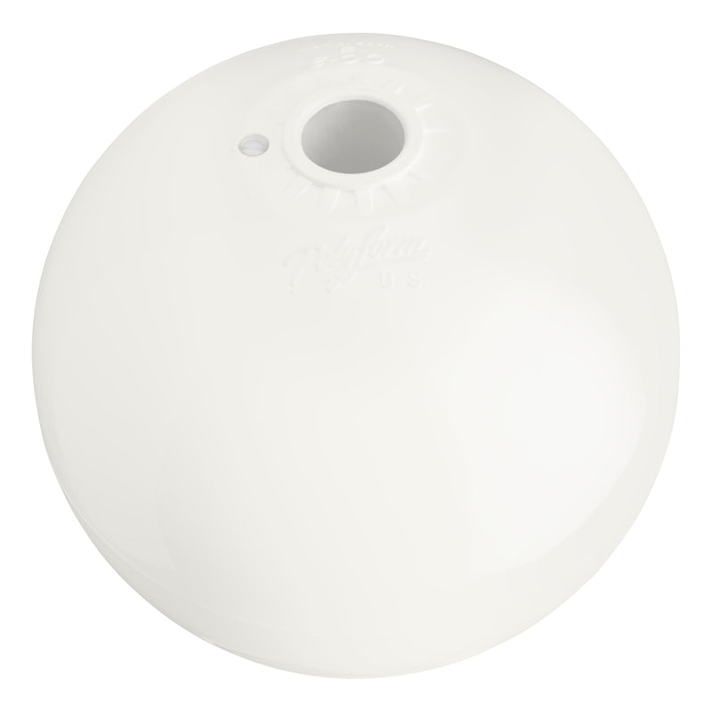 CC-4 Polyform Mooring and Marker Buoy - White