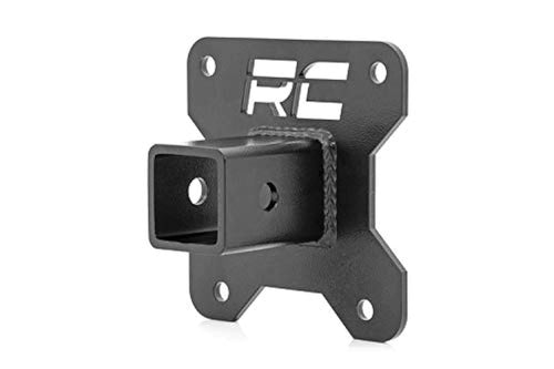 Rough Country Receiver Hitch UTV for 2014-2022 Polaris RZR XP 1000 - 93039, Black, 2"