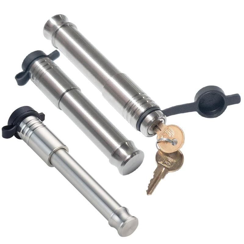 3 Pack Mixed, Keyed Alike, Hitch Locks for B&W 2.5" & 2" Continuum Hitch - Includes Lock for 2.5" Receiver