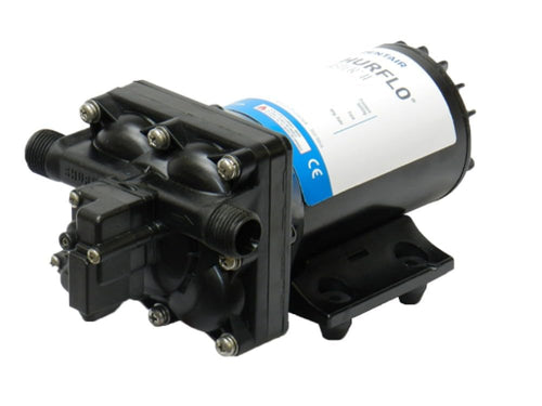 SHURFLO PENTAIR 4238-121-E07 Blaster II Washdown Pump, 12V Marine Diaphragm Pump, 3.5 GPM 45 PSI, Self Priming for Boat Deck RV Fresh Saltwater Cleaning
