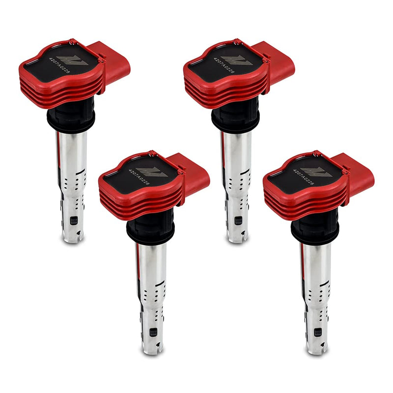 Mishimoto Set of 4 Ignition Coil, Compatible with 2006-2008 Volkswagen GTI
