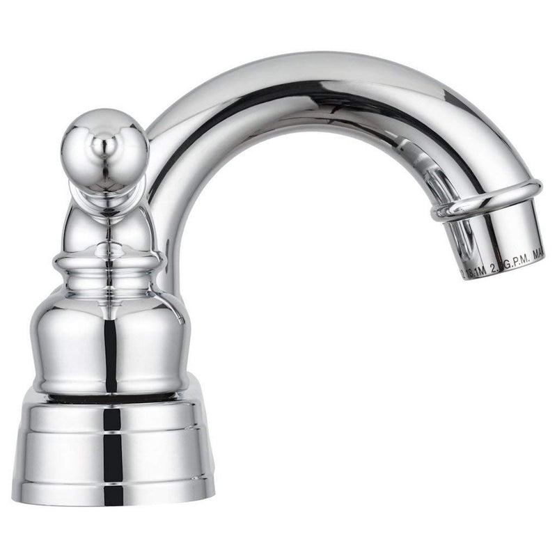 Dura Faucet RV Bathroom Sink Faucet DF-PL620C-CP - Smooth Turning 2-Lever (Chrome)