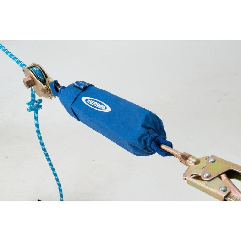 30 Ft Werner 2-Man Rope Horizontal Lifeline System Cross-Arm Strap