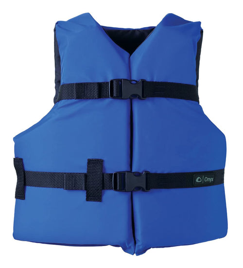 Youth Onyx General Purpose Boating Life Jacket, Blue (103000-500-002-12)