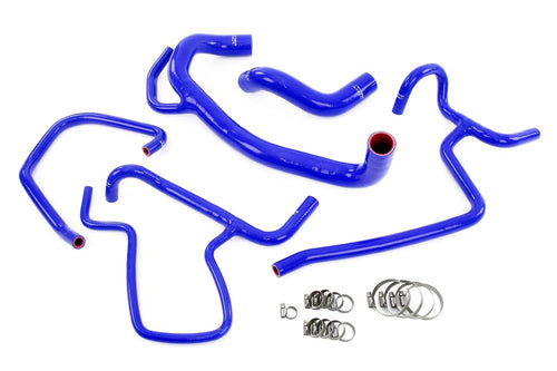 High Temp HPS Reinforced Silicone Blue Radiator and Heater Coolant Hose Kit, 57-1616-BLUE