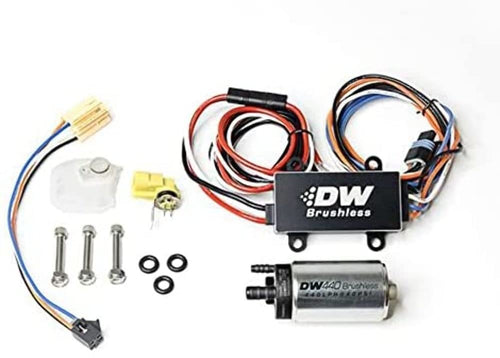 440lph DeatschWerks in-Tank brushless Fuel Pump w/ 9-0912 Install kit + C103 Controller (9-441-C103-0912)