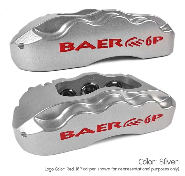 14" Pro+ Brake Sys Rr Slvr Baer Brakes 60-87 C10 (4302504S)