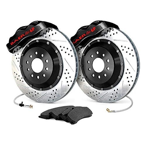 14" Pro+ Brake Sys Rr Blk Baer Brakes 07-17 Jeep (4402004B)