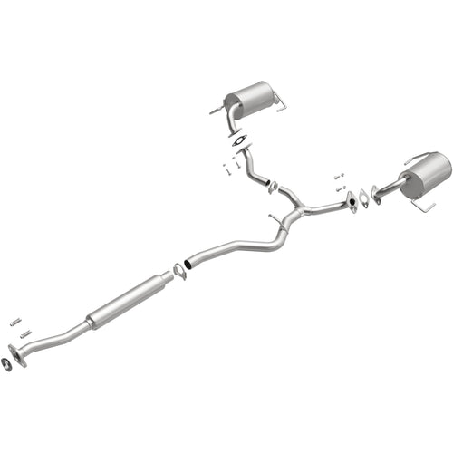 Replacement Exhaust System Kit BRExhaust 106-0244: Compatible with 2005-2005 Subaru Outback 2.5L