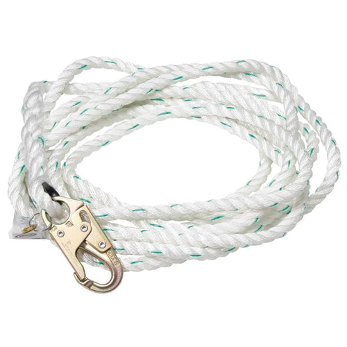 30Ft Werner 5/8In Poly-Dac Vertical Lifeline