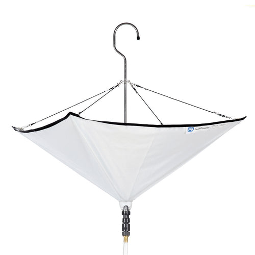 PIG Umbrella-Style Roof Leak Diverter Tarp Kit - 30" x 30" - Translucent - TLS461-TR