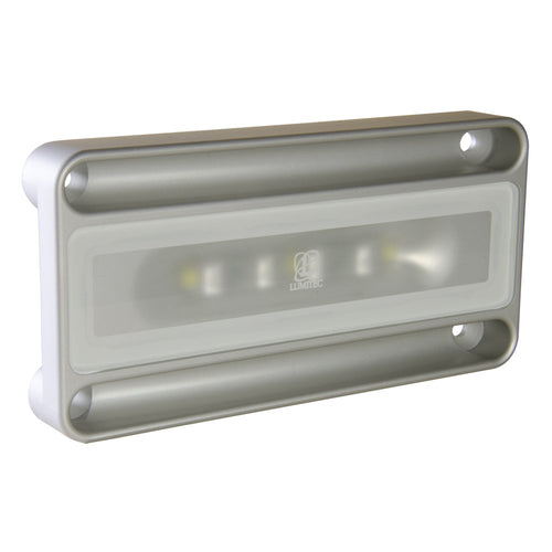 Engine Room Light Nevis2, Brushed, White/Red, Surface Mount