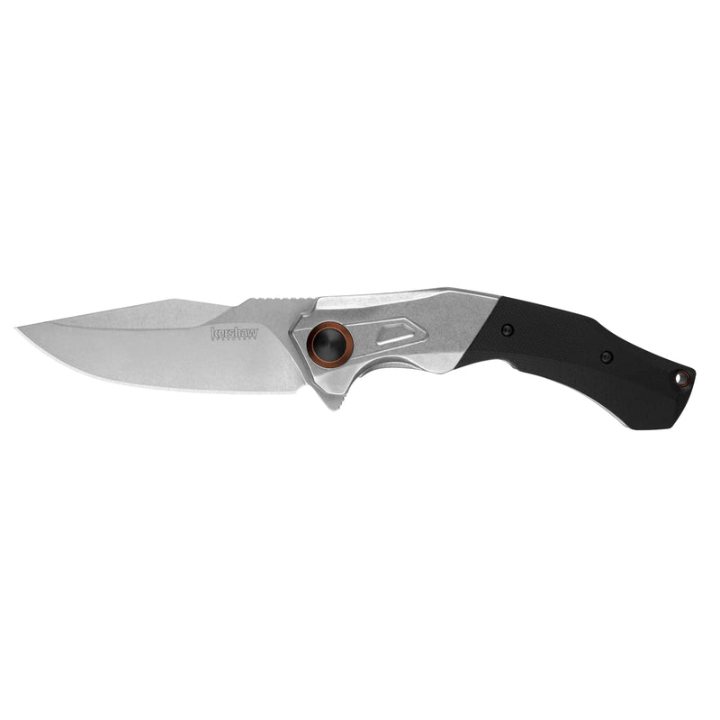 Payout Kershaw Folding Pocket Knife, 3.5 Inch Blade with SpeedSafe Assisted Opening, Frame Lock (2075), Steel