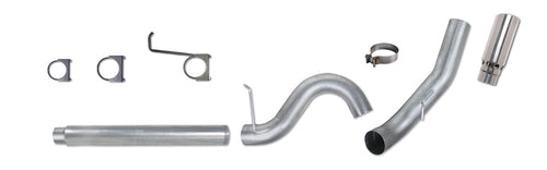 KIT 5in DPF-BACK Diamond Eye SGL AL: 2011-2015 CHEVY 6.6L 2500/3500 (K5162A)