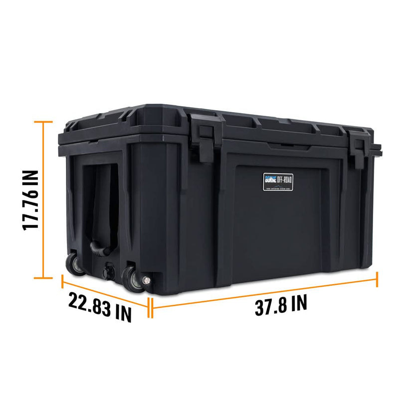 Borne Off-Road Mishimoto Hard Case, 169 Quarts, Black