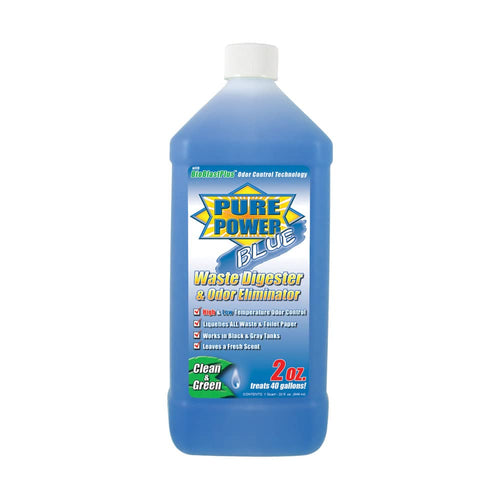 Valterra Pure Power Blue V23002 Waste Digester and Odor Eliminator, 32 oz. Bottle
