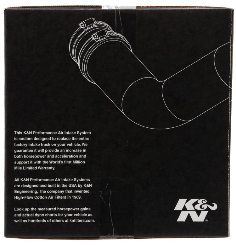 Cold Air Intake System K&N: High-Flow Air-Filter, Increase Performance & Horsepower: Compatible with 2015-2017 SUBARU WRX STI; 2015-2016 SUBARU Impreza WRX STi, 69-8007TWR