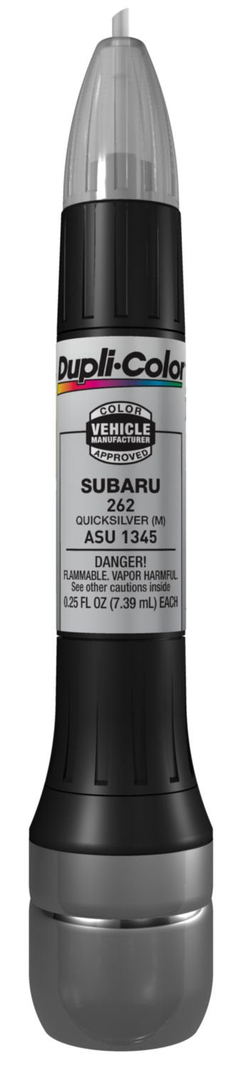 Scratch Fix Dupli-Color ASU1345 All-In-1 Exact-Match Automotive Touch-Up Paint – Subaru Quicksilver – 0.25 oz. Paint Pen