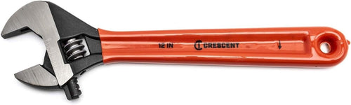 Crescent 8" Black Oxide Adjustable Cushion Grip Wrench - Carded - AT28CVS
