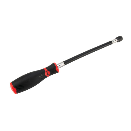 12-Inch Performance Tool W30979 Flexible Screwdriver - 1/4-Inch Drive Quick Release Bit Holder Head - Strong and Flexible Shaft - Allows for Access to Tight and Confined Spaces