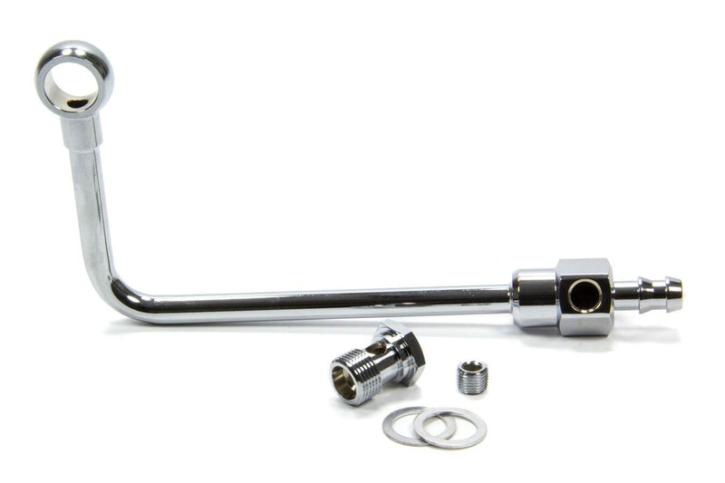 Chrome Edelbrock 8126 Fuel Line