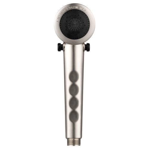 Dura Faucet Economical DF-SA135-SN Shower Head - Handheld Replacement RV Shower Head Wand - Universal Water Saving Shower Head with Flow Control Trickle Switch (Brushed Nickel)