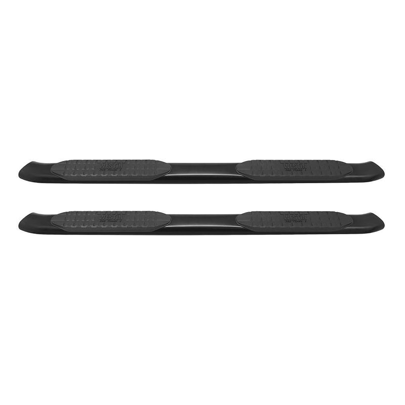Pro Traxx Westin 5" Oval cab length Step Bar , Black 21-53565