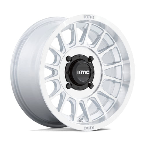 KMC KS138 Powersports 15X7 4X156 SLV-MACH-FC 10MM - KS138SD15704410