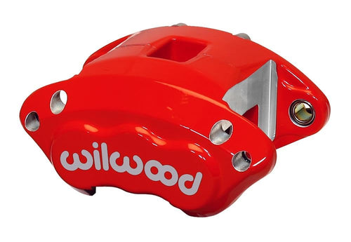 120-11872-RD WILWOOD Caliper-D154-Red 1.62/1.62" Pistons, 1.04" Disc