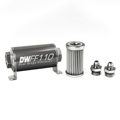 Deatschwerks Automotive - in-line Fuel Filter and housing kit (8-03-110-005K-6)