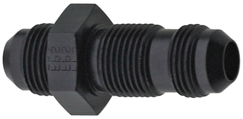 Fragola 483203-BL Performance Systems #3 Straight Bulkhead Black