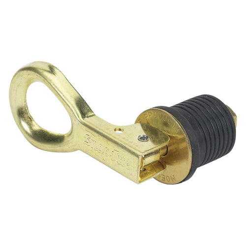 Moeller Snap-Tite Marine Products Boat Bailer Plug (1-Inch, Brass)