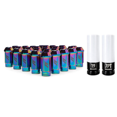 Mishimoto Locking Aluminum Lug Nuts, M12 X 1.5 Compatible with Ford Bronco 2021+