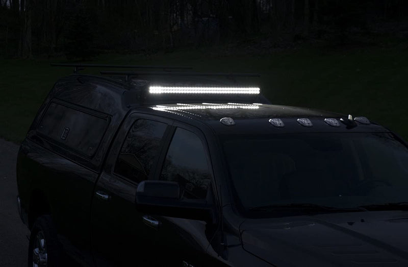A.R.E. Lighting System Rival | 23705-81729 | 40" LED Light Bar, Spot/Flood Beam, Black Housing/White Light