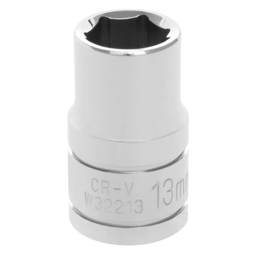 W32213 Performance Tool Socket (1/2-Inch Drive 13mm 6 Point), 1 Pack