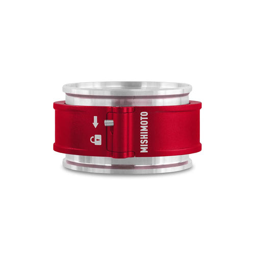 Mishimoto Quick Release MMCLAMP-QD-30RD Clamp Assembly, 3" Red