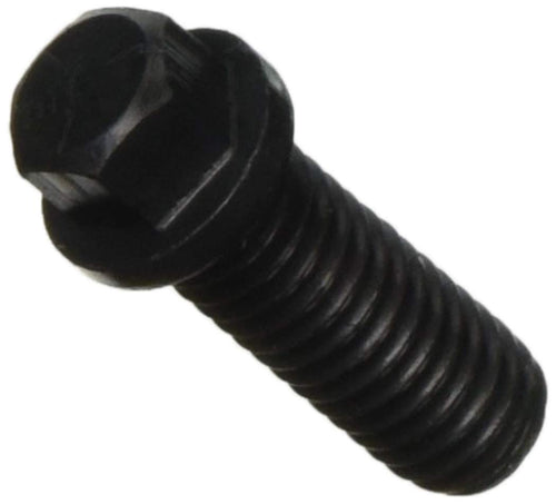 Milodon 84543 Header Bolt 3/8" x 1" for Big Block Chevy and Ford 289/351W/390/428/429/460, (Set of 16), Black