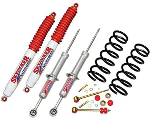 Performance Strut Suspension Lift Kit w/Shock Skyjacker FJ730STK-N Incl. Rear Coils Sway Bar End Links 3 in. Lift