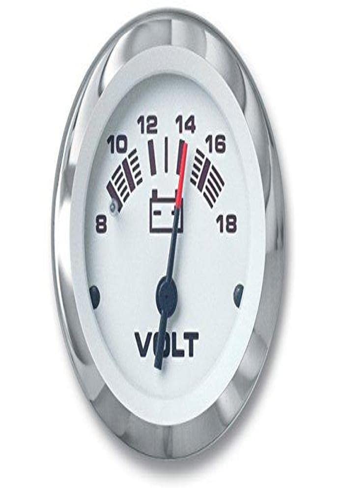 12V Sierra International Lido System Voltmeter, 2" 65506P