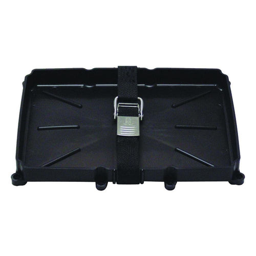 T-H Marine Battery Holder Tray NBH-24-SSC-DP with Stainless Steel Buckle, 24 Series