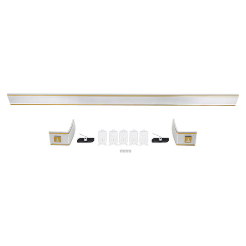 04-559 Brothers Trucks Cab Moldings - Rear - 3-Piece Set