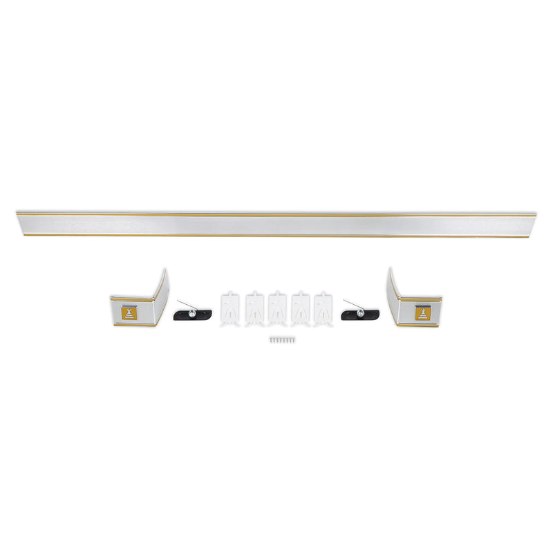 04-559 Brothers Trucks Cab Moldings - Rear - 3-Piece Set