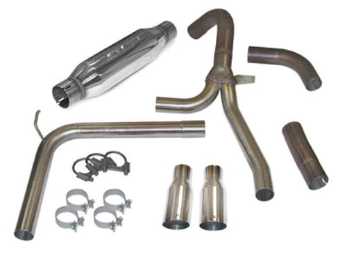 Exhaust System SLP 31042A (1998-02 Camaro/Firebird "LoudMouth" LS1 w/3.5" Slash Tips)