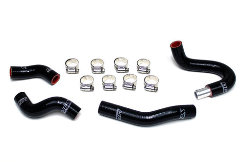 Black HPS 57-1436-BLK Silicone Heater Hose Kit Coolant Z33