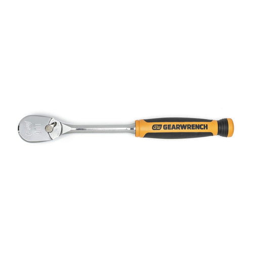 3/8" Drive GEARWRENCH 90 Tooth Cushion Grip Teardrop Ratchet - 81208T